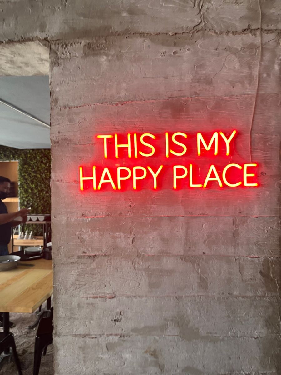 This Is My Happy Place Neon Light Wall Decoration (All Colors)