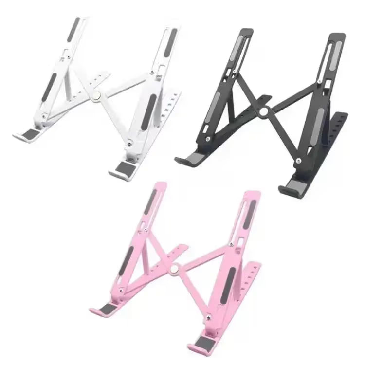 Aluminium Alloy Creative Laptop Stand, Portable And Fold-Able
