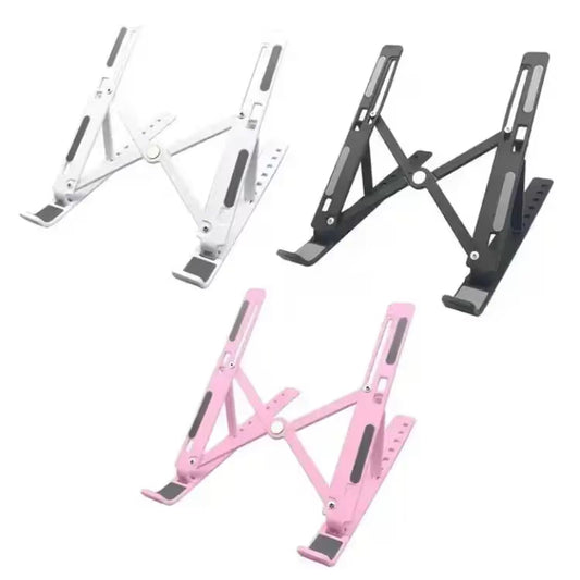 Aluminium Alloy Creative Laptop Stand, Portable And Fold-Able