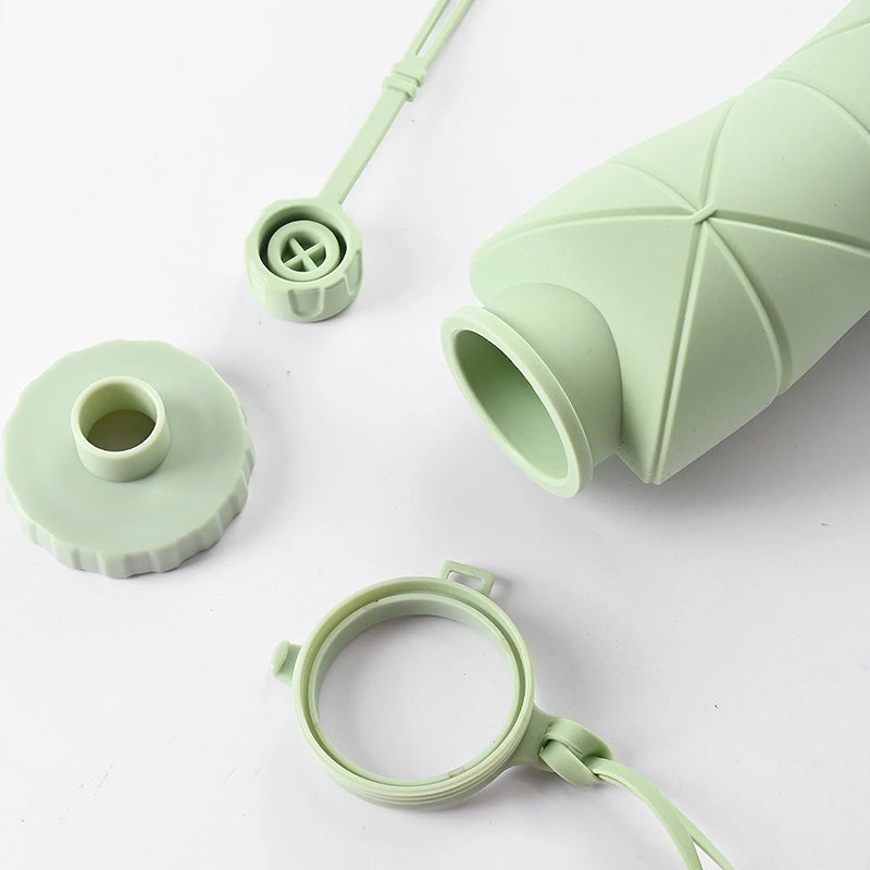 Folding Silicon Water Bottle