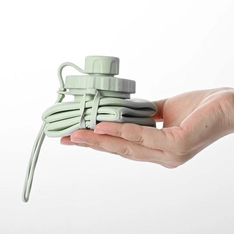 Folding Silicon Water Bottle