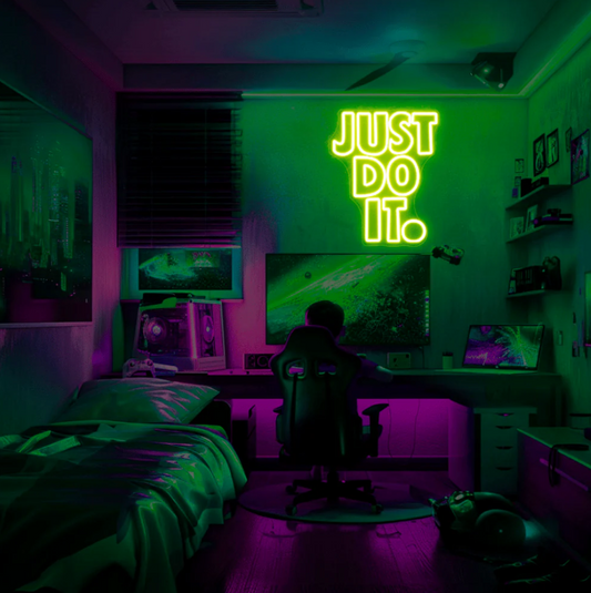 Just Do It Neon Sign