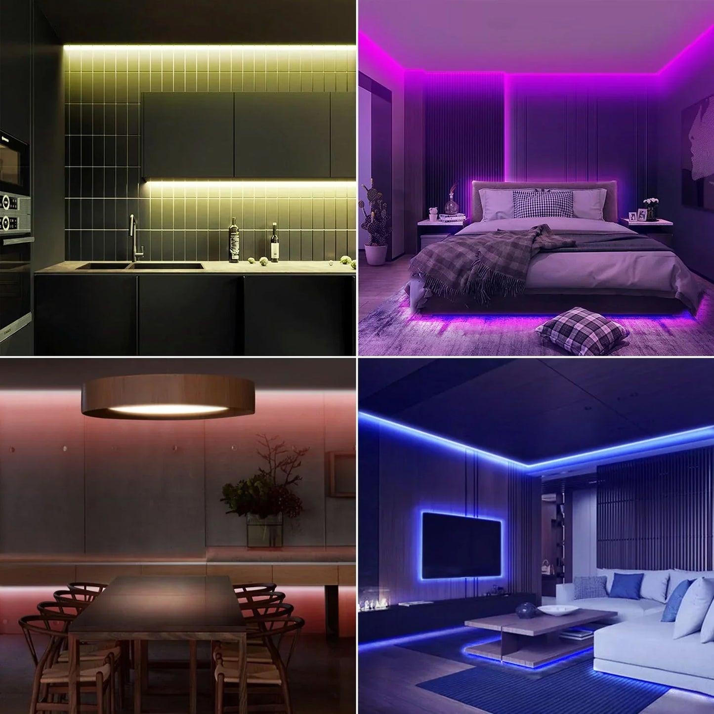 Multicolors Remote Control Neon Strip Light