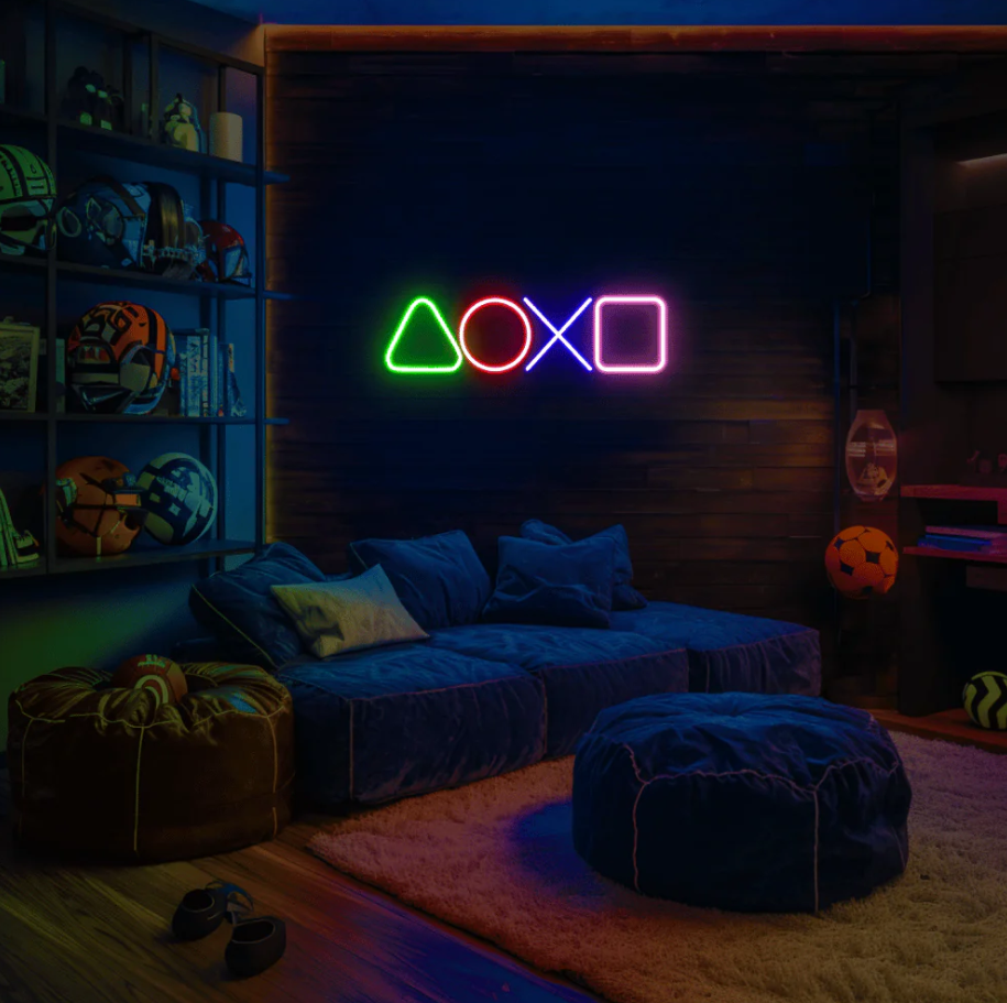 Play Station Neon Sign