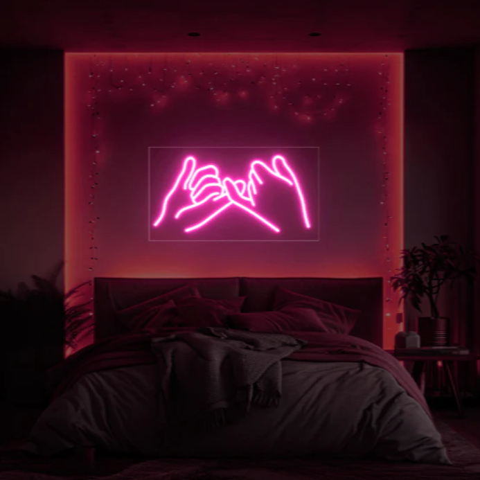 Pinky Promise Neon Sign