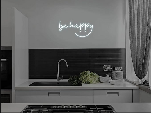 Be Happy NEON led Light