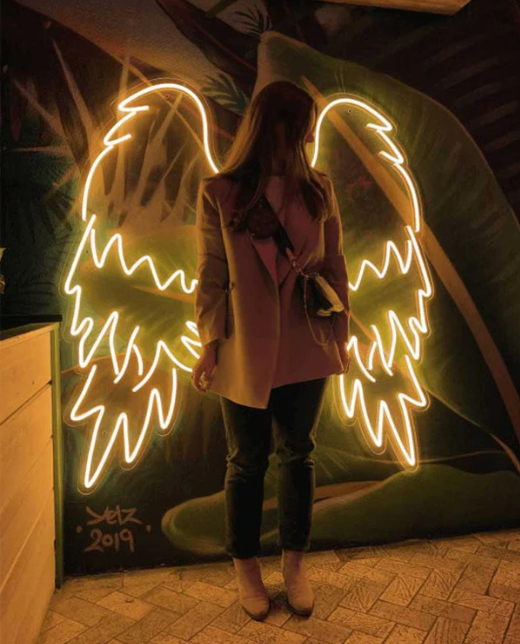Angel Wings (Pair) Neon Sign