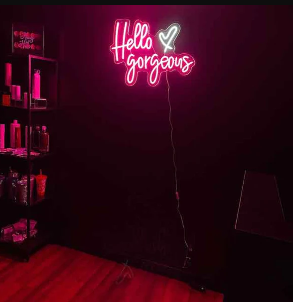 Hello Gorgeous Neon Sign